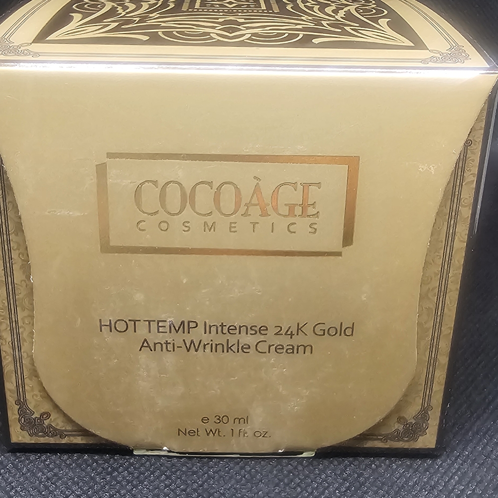 Hot Temp Intense 24K Gold Anti-Wrinkle Cream‎ NEW IN BOX
